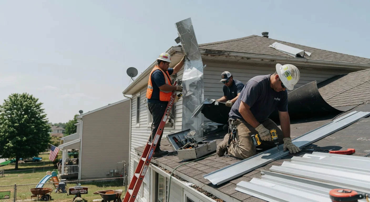 Metal Roof Repair in Hibernia, NJ